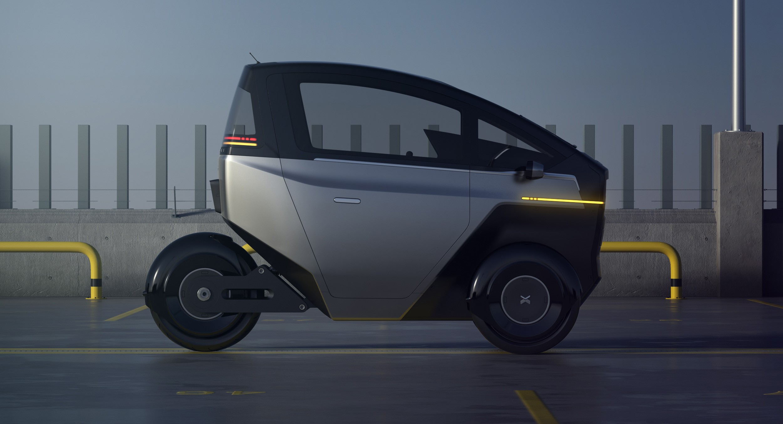 EXO ONE – autorski projekt miejskiego pojazdu elektrycznego