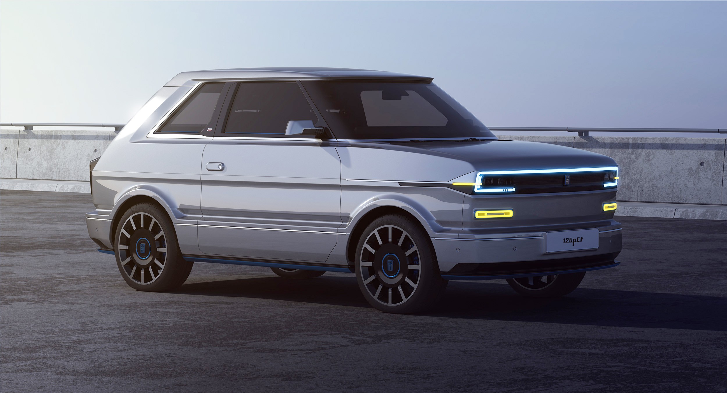 Fiat 126p Concept – autorski projekt współczesnego Malucha