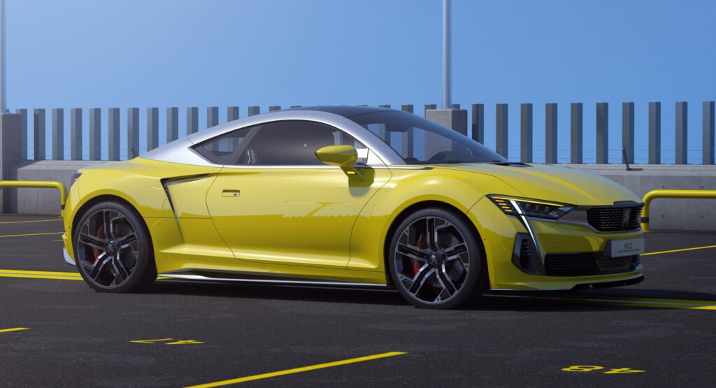 Projektowanie pojazdów – koncepcja nadwozia Peugeot RCZ widziana z perspektywy