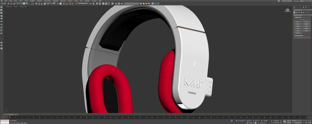 Koncepcyjny model 3D podczas projektowania produktu